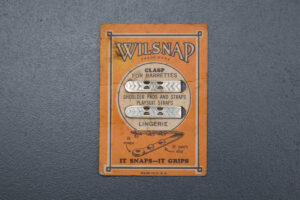 Lingerie Clasp By Wilsnap, c. 1926, USA. The Underpinnings Museum. Photography by Tigz Rice.