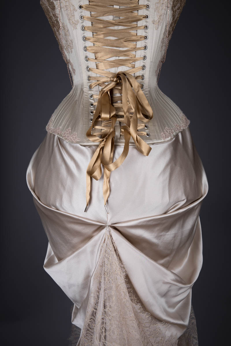 Trinity Satin Corset & Skirt By Sparklewren, Vanyanís & Pop Antique, 2019, United Kingdom, Australia & USA. The Underpinnings Museum. Photography by Tigz Rice