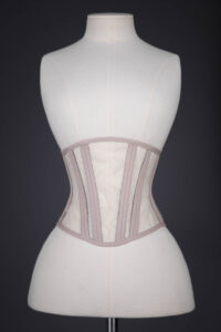 Gold & Mink Sheer Waist Cincher By Sparklewren, 2014, United Kingdom. The Underpinnings Museum. Photography by Tigz Rice.