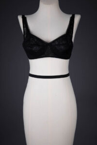 Spiral Stitch Low Back Bra By Gay By La Perla, c. 1950s, Italy. The Underpinnings Museum. Photography by Tigz Rice.