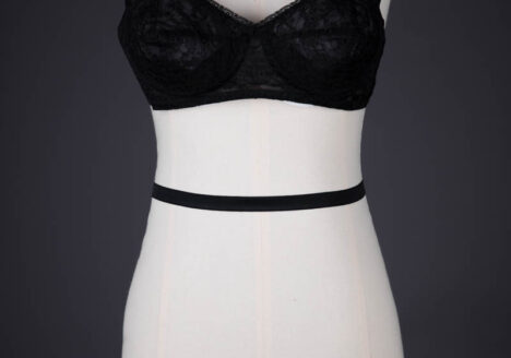 Spiral Stitch Low Back Bra By Gay By La Perla, c. 1950s, Italy. The Underpinnings Museum. Photography by Tigz Rice.