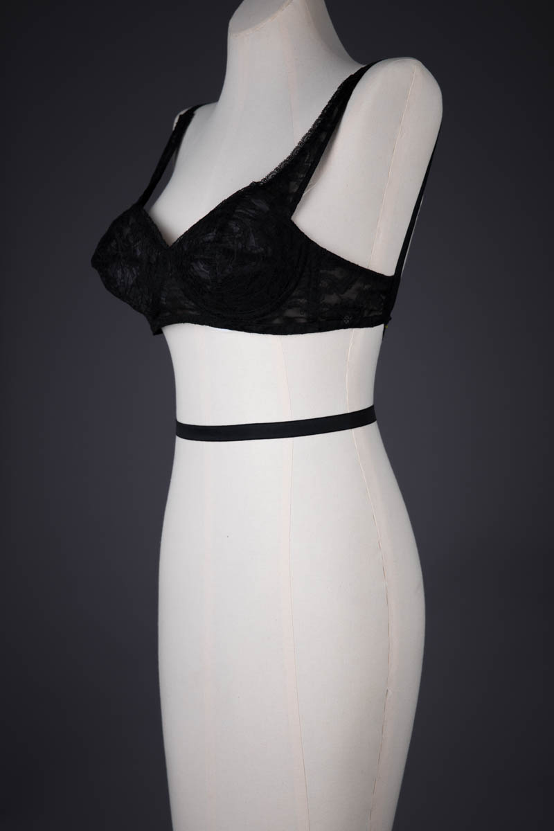 Spiral Stitch Low Back Bra By Gay By La Perla, c. 1950s, Italy. The Underpinnings Museum. Photography by Tigz Rice.