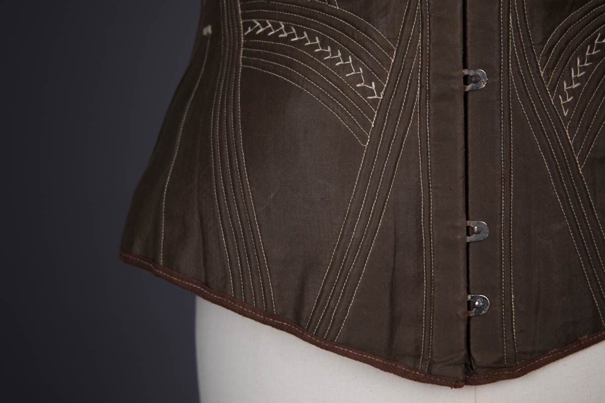 1860s Gored Corset — Custom-Sized