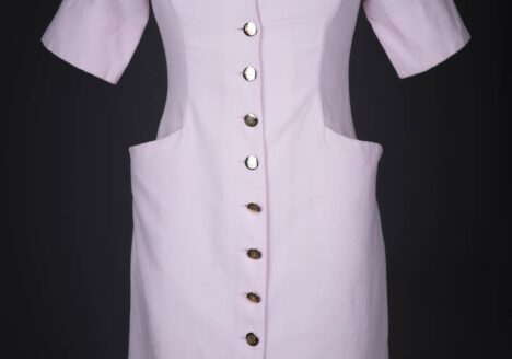 Logo Embroidered Uniform Dress By Agent Provocateur, c. 2000-2010s, UK. The Underpinnings Museum. Photography by Tigz Rice