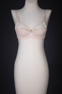 Half Cup Sling Bra With Pleated Tulle By Spice N Nice, c. 1960s, USA. The Underpinnings Museum. Photography by Tigz Rice