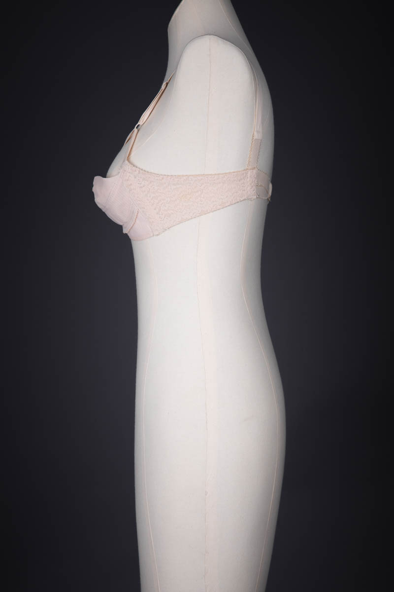 Half Cup Sling Bra With Pleated Tulle By Spice N Nice, c. 1960s, USA. The Underpinnings Museum. Photography by Tigz Rice