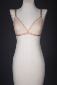 Sheer Nylon Darted Bra By Juel Park, c. 1960s, USA. The Underpinnings Museum. Photography by Tigz Rice