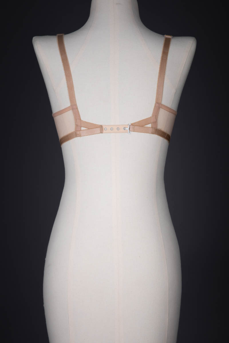 Sheer Nylon Darted Bra By Juel Park, c. 1960s, USA. The Underpinnings Museum. Photography by Tigz Rice