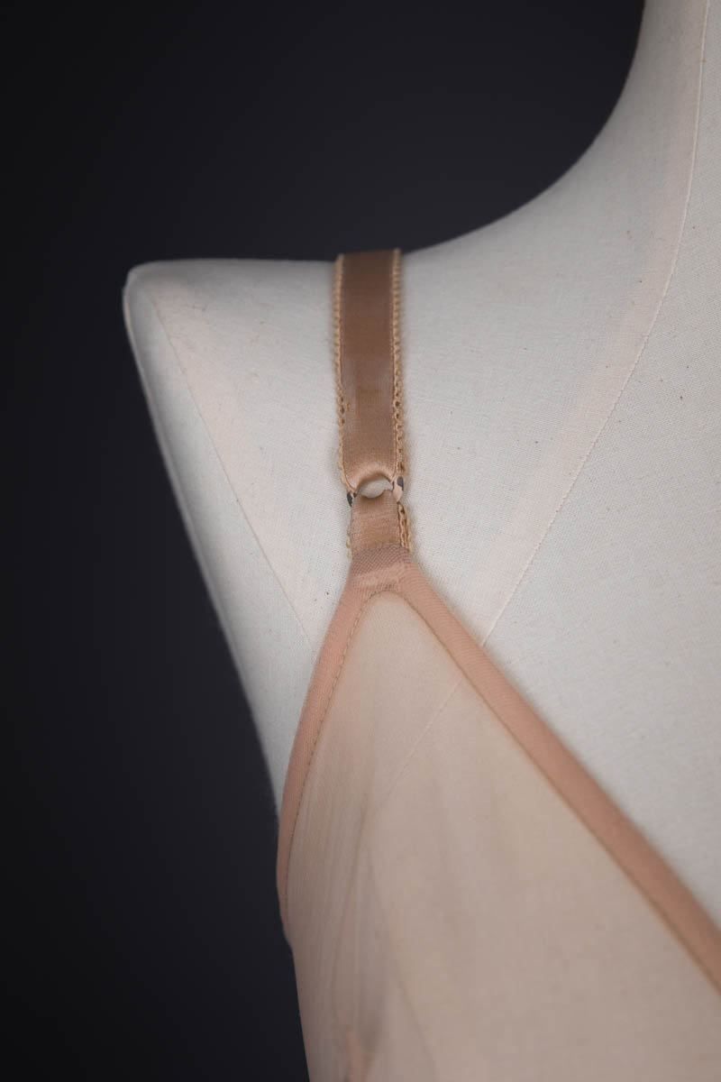 Sheer Nylon Darted Bra By Juel Park, c. 1960s, USA. The Underpinnings Museum. Photography by Tigz Rice