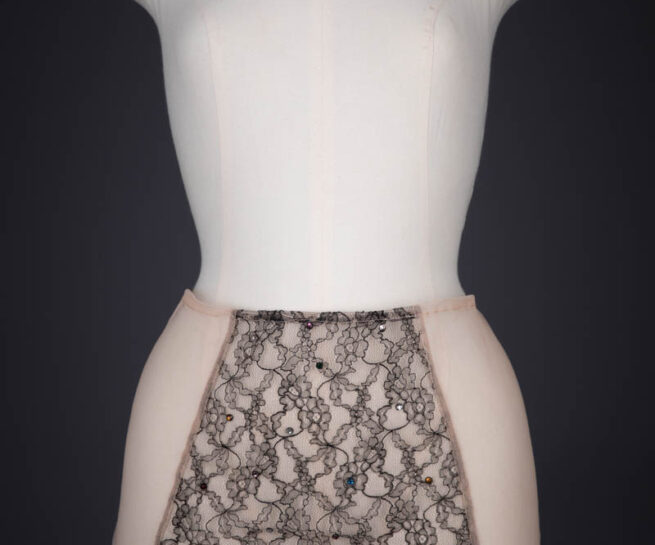 Homemade Sheer Nylon & Lace Knickers, c. 1960s, USA. The Underpinnings Museum. Photography by Tigz Rice