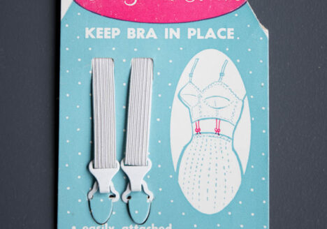 Bra-Girdle Hooks By Gemco, c. 1950s, USA. The Underpinnings Museum. Photography by Tigz Rice.