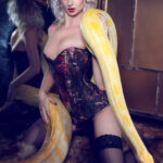 'Pythons' lookbook by Sparklewren. Photography by InaGlo Photography. Modelled by Cassie Rae Wardle.