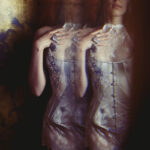 'Floe' corset by Emiah, lingerie by Karolina Laskowska. Photography by Jenni Hampshire
