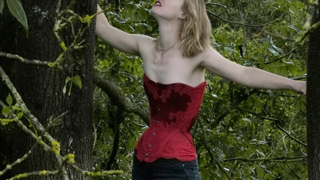 Sparklewren Autumn 2020 Lookbook 'Bless The Weather'. The Underpinnings Museum. Photography by Jenni Hampshire.