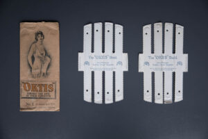 'Oktis' Corset Shields, c. 1910-1920s, Great Britain. The Underpinnings Museum. Photography by Tigz Rice.