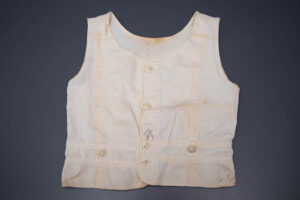 'Perfection' Child's Supportive Vest By Warner, c. 1910-20s, USA. The Underpinnings Museum. Photography by Tigz Rice.