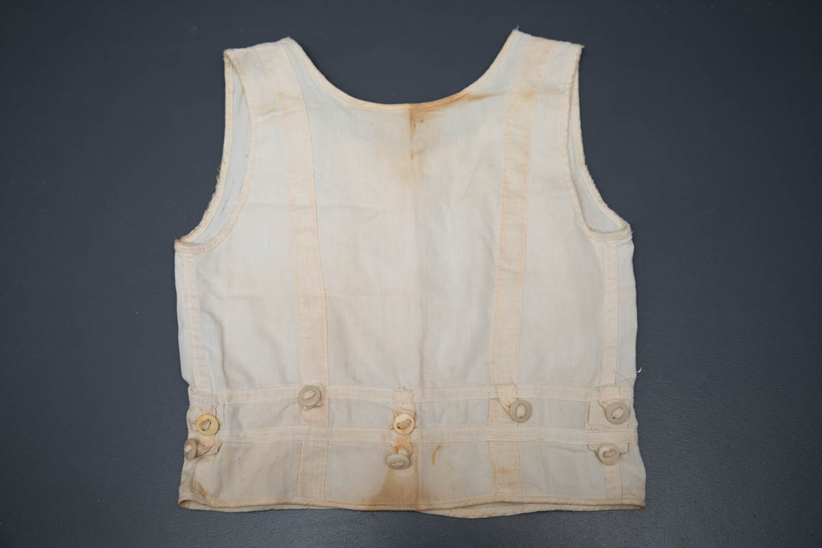 'Perfection' Child's Supportive Vest By Warner, c. 1910-20s, USA. The Underpinnings Museum. Photography by Tigz Rice.