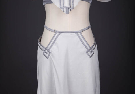 'Shh…' Silk Capelet, Bra & Half Slip By Pillowbook, c. 2014, China. The Underpinnings Museum. Photography by Tigz Rice.