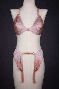 'String' Open Bra & Suspender Belt By Made By Niki, 2011, UK. The Underpinnings Museum. Photography by Tigz Rice.