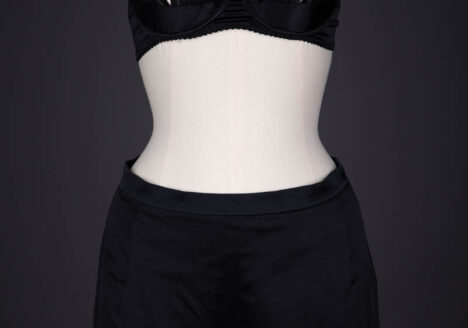 Silk & Mesh Open Cup Bra By Coco De Mer With 'Avec Des Bas' Silk Open Drawers By N. De Samim, c. 2005-2010, UK. The Underpinnings Museum. Photography by Tigz Rice.