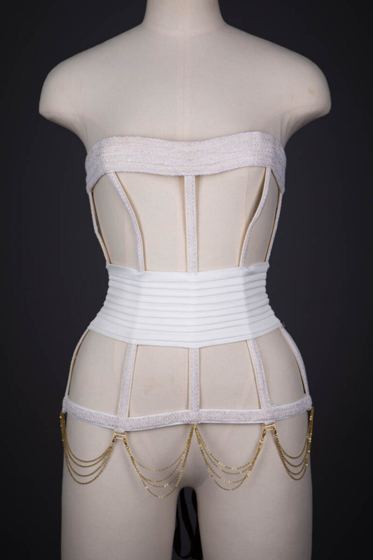 'Duke' Cage Corset By eLai London, 2015, UK. The Underpinnings Museum. Photography by Tigz Rice.