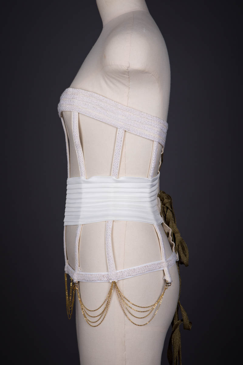 'Duke' Cage Corset By eLai London, 2015, UK. The Underpinnings Museum. Photography by Tigz Rice.