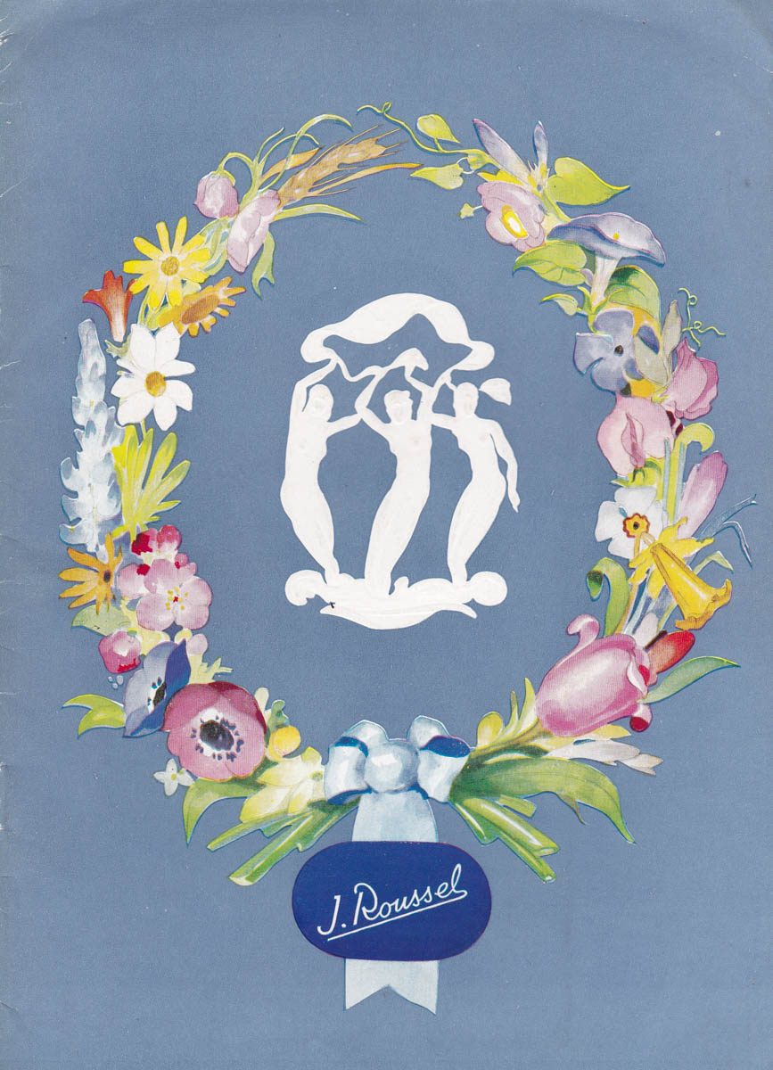 'Flottant Au Vent' Lingerie Catalogue By J. Roussel, c. 1940s, France. The Underpinnings Museum
