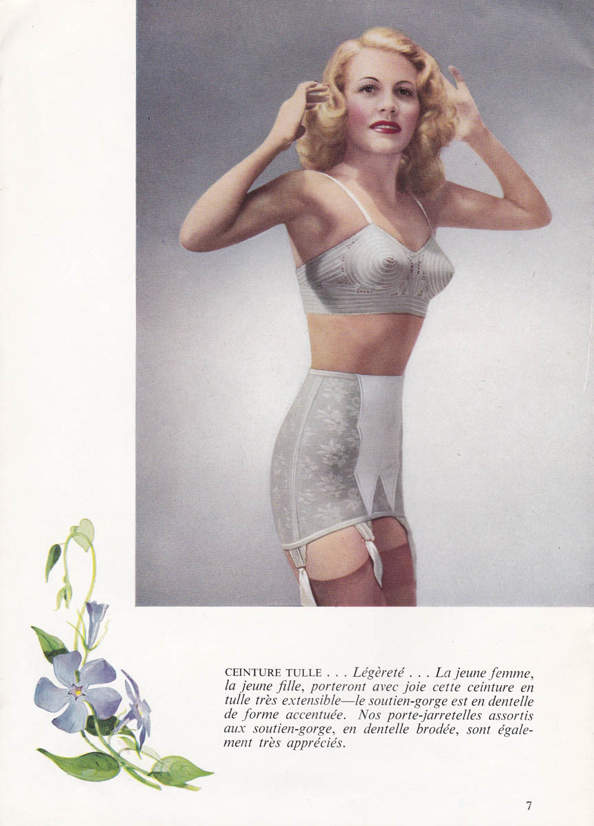 Advert for J. Roussel underwear 1949 For sale as Framed Prints, Photos,  Wall Art and Photo Gifts