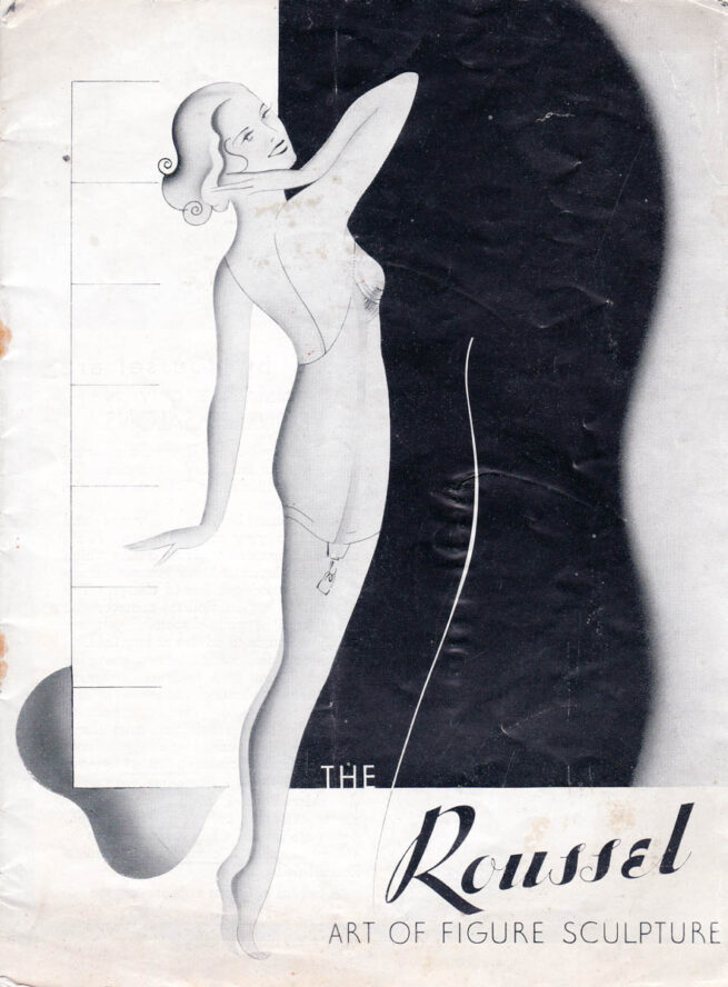 'The Art Of Figure Sculpture' Lingerie Catalogue By J. Roussel, c. 1930s, Great Britain. The Underpinnings Museum