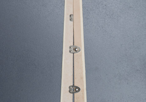 Tapered Corset Busk, c. 1900s. The Underpinnings Museum. Photography by Tigz Rice