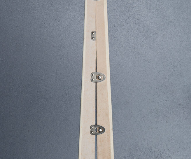 Tapered Corset Busk, c. 1900s. The Underpinnings Museum. Photography by Tigz Rice