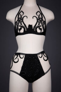 'Kraken' Lingerie Set By Videnoir, 2021, Italy. The Underpinnings Museum. Photography by Tigz Rice.