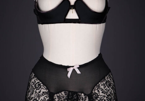 Molded Foam Sling Bra & Open Lace Panty Girdle By Frederick's Of Hollywood, c. 1964-1969, Germany & USA. The Underpinnings Museum. Photography by Tigz Rice.