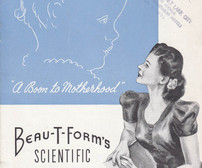 'Beau-T-Form's Scientific Maternity Service' Booklet By Stayform, 1949, USA. The Underpinnings Museum