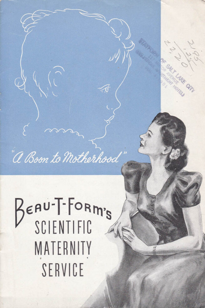 'Beau-T-Form's Scientific Maternity Service' Booklet By Stayform, 1949, USA. The Underpinnings Museum