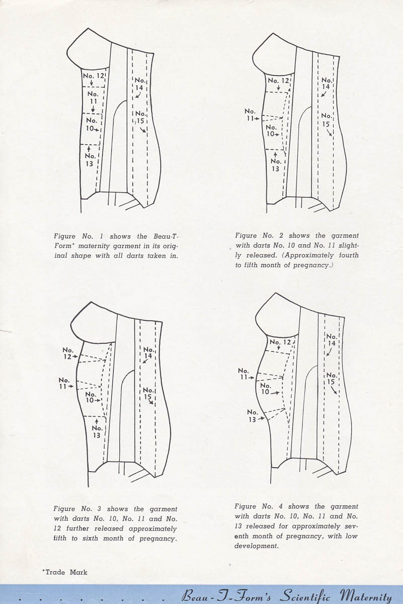 'Beau-T-Form's Scientific Maternity Service' Booklet By Stayform, 1949, USA. The Underpinnings Museum