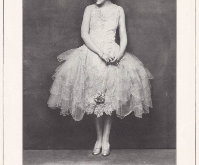 Boué Soeurs Genevieve Tobin Advertisement, 1926, USA. The Underpinnings Museum