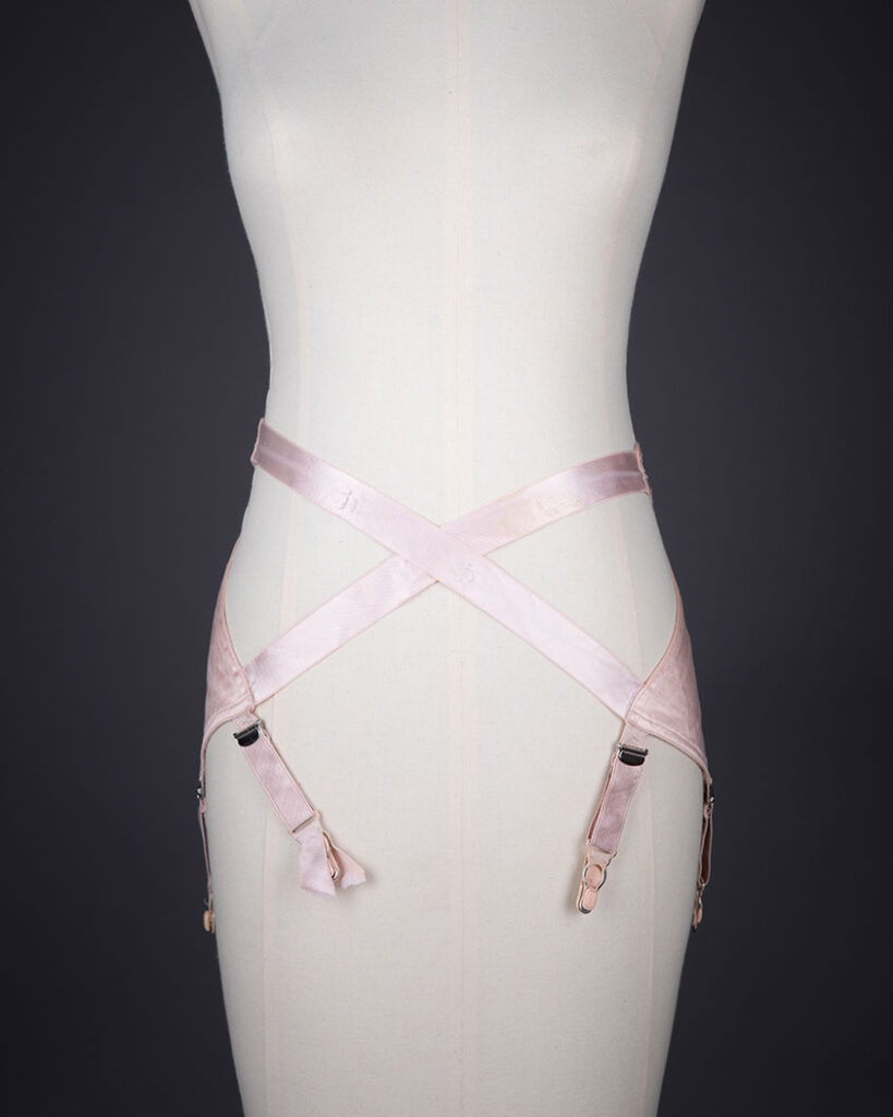 1930s 'Zoma' suspender belt. Photography by Tigz Rice. The Underpinnings Museum