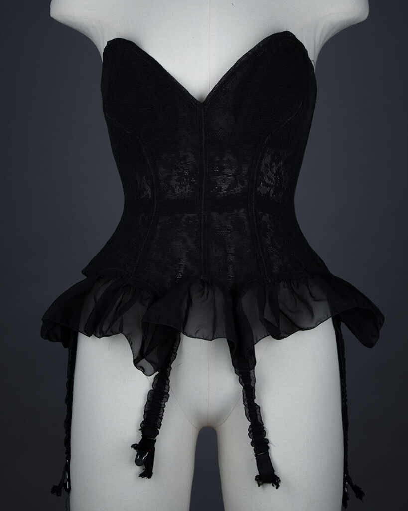 1950s Darted Bust Corselet. Photography by Tigz Rice. The Underpinnings Museum