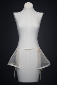 'Hip Flare' Featherbone & Bobbinet Panniers By Warren, c. 1920s, USA. The Underpinnings Museum. Photography by Tigz Rice.
