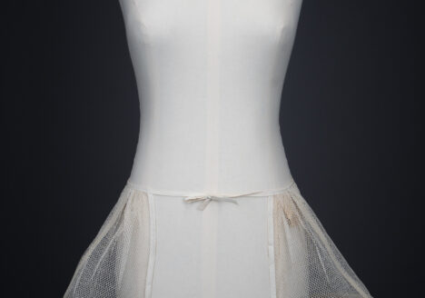 'Hip Flare' Featherbone & Bobbinet Panniers By Warren, c. 1920s, USA. The Underpinnings Museum. Photography by Tigz Rice.