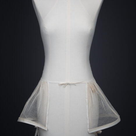 'Hip Flare' Featherbone & Bobbinet Panniers By Warren, c. 1920s, USA. The Underpinnings Museum. Photography by Tigz Rice.
