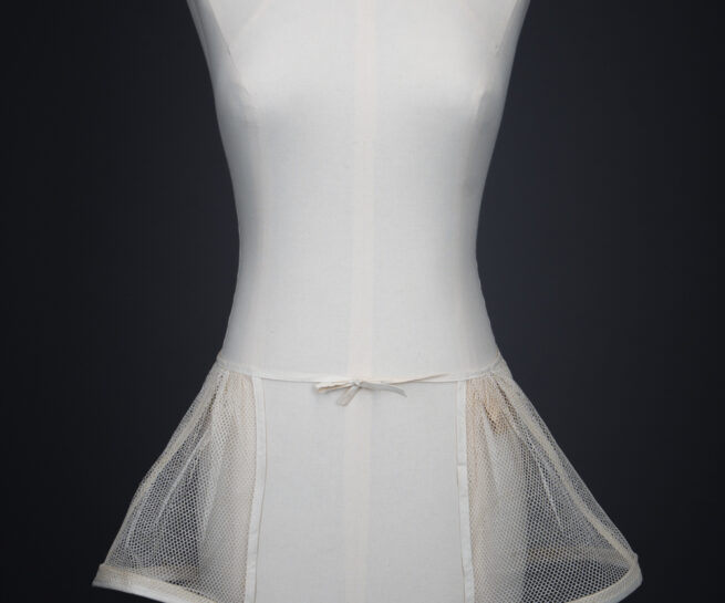 'Hip Flare' Featherbone & Bobbinet Panniers By Warren, c. 1920s, USA. The Underpinnings Museum. Photography by Tigz Rice.