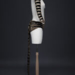 Tiger Sequinned Halter Knickers With Tail, Gauntlet & Hat By Erté, c. 1949, France. The Underpinnings Museum. Photography by Tigz Rice