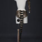 Tiger Sequinned Halter Knickers With Tail, Gauntlet & Hat By Erté, c. 1949, France. The Underpinnings Museum. Photography by Tigz Rice