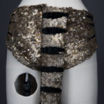 Tiger Sequinned Halter Knickers With Tail, Gauntlet & Hat By Erté, c. 1949, France. The Underpinnings Museum. Photography by Tigz Rice