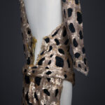 'Femme Panthère' Trained Bodice & Gauntlets By Erté, 1949, France. The Underpinnings Museum. Photography by Tigz Rice