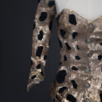 'Femme Panthère' Trained Bodice & Gauntlets By Erté, 1949, France. The Underpinnings Museum. Photography by Tigz Rice