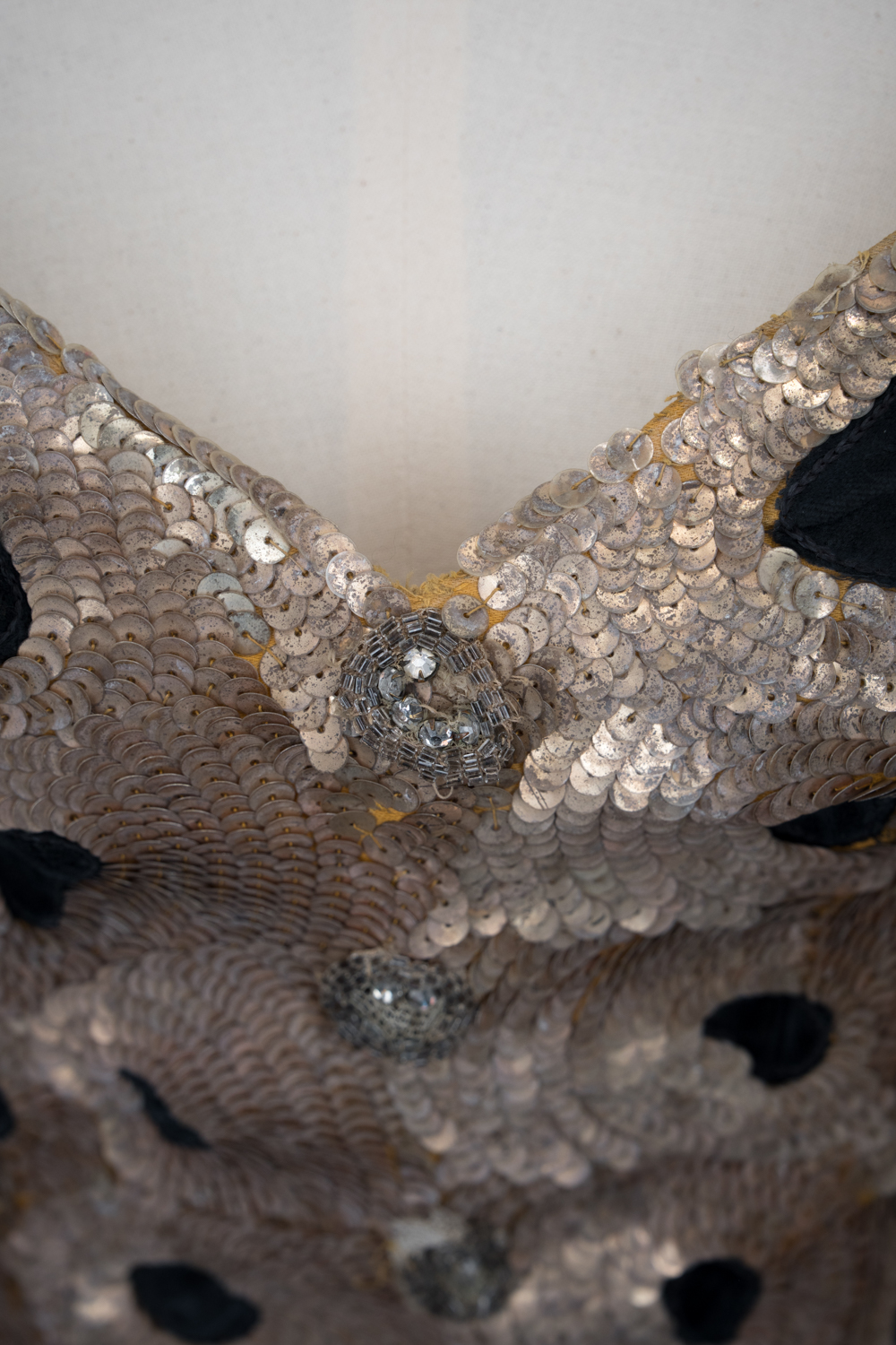 'Femme Panthère' Trained Bodice & Gauntlets By Erté, 1949, France. The Underpinnings Museum. Photography by Tigz Rice