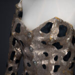 'Femme Panthère' Trained Bodice & Gauntlets By Erté, 1949, France. The Underpinnings Museum. Photography by Tigz Rice
